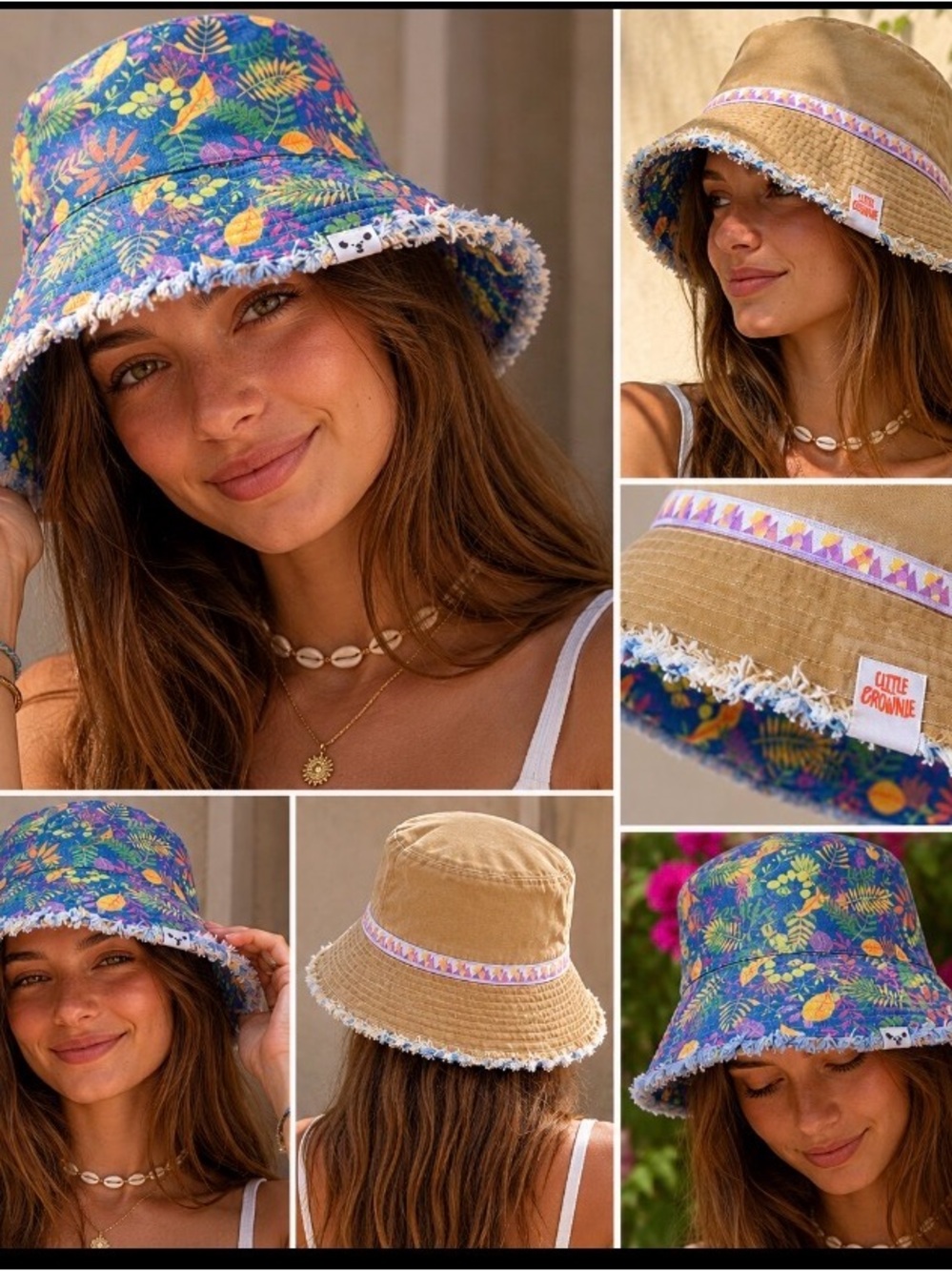 - Little Brownie Bucket Hat. Brand new